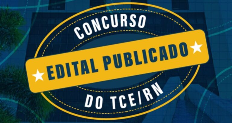 Edital do concurso TCE-RN é publicado com 55 vagas e salários que chegam a R$ 15,5 mil