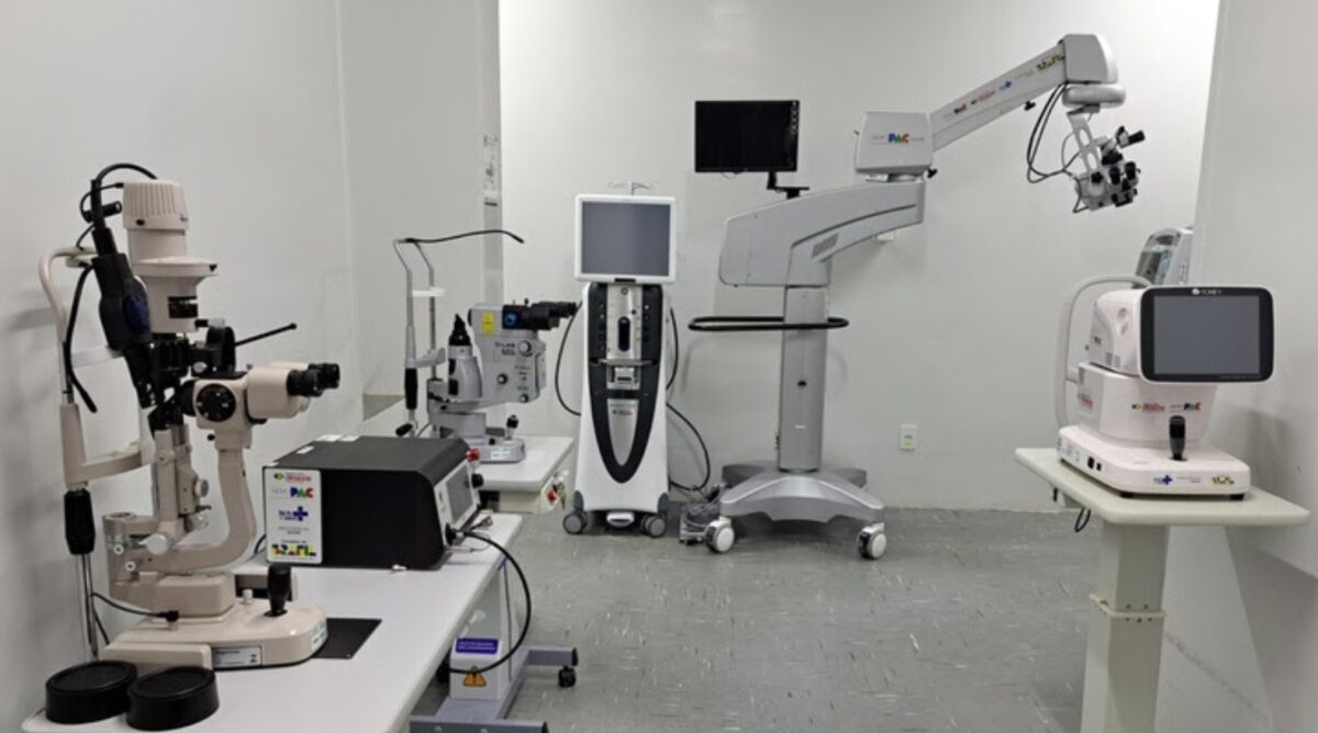 Centro Cirúrgico Oftalmológico do Huol é modernizado com novos equipamentos