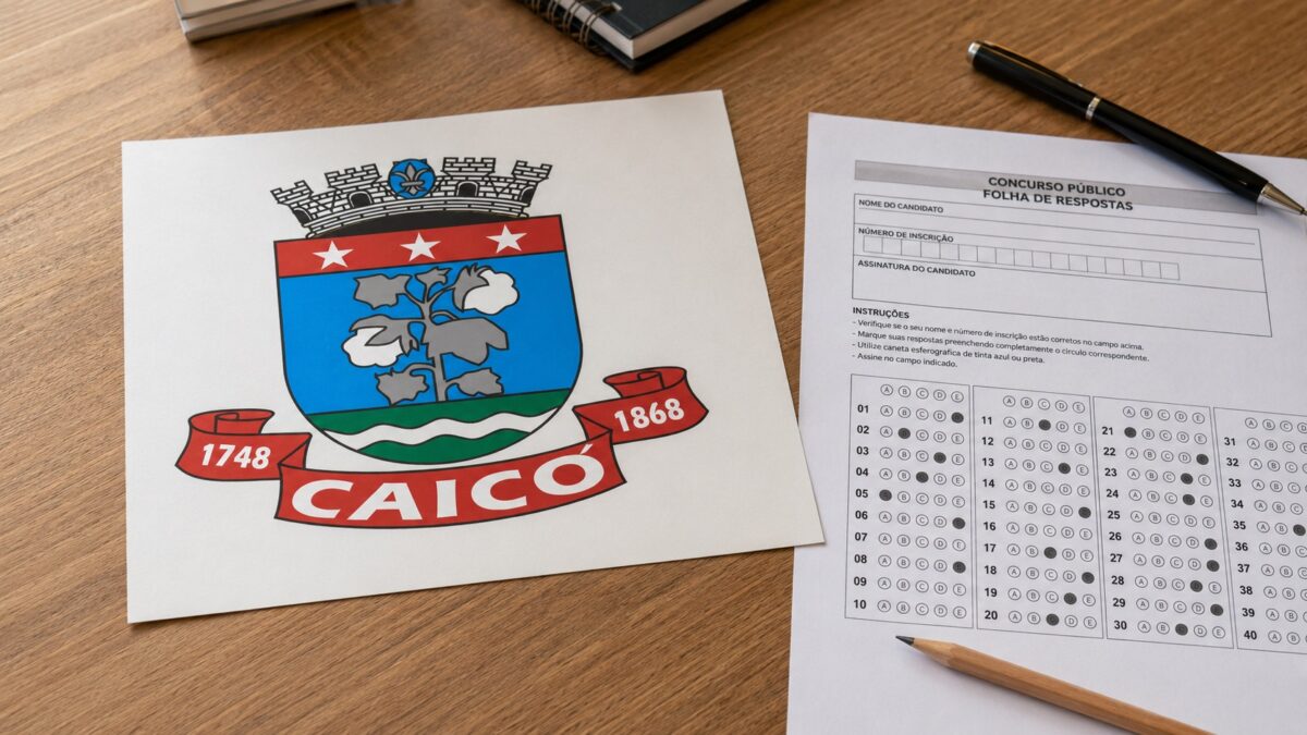 Concurso público de Caicó pode ter edital em 2027 e vagas para Guarda Municipal