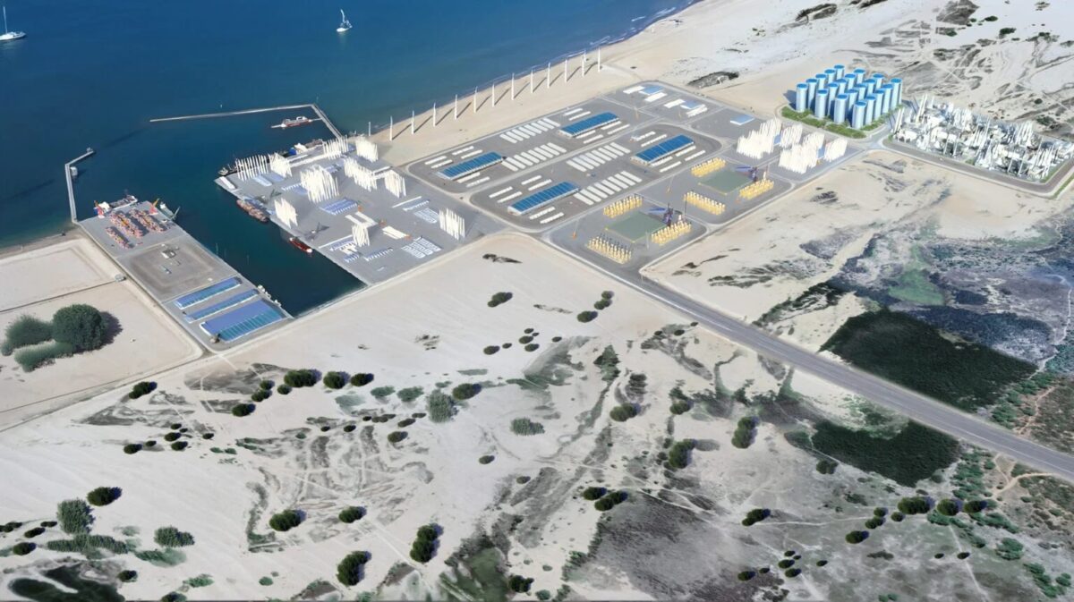 Projeto para novo porto-indústria no Rio Grande do Norte ocupa área de 13,3 mil hectares com foco em abrigar indústrias da geração de energia eólica offfshore