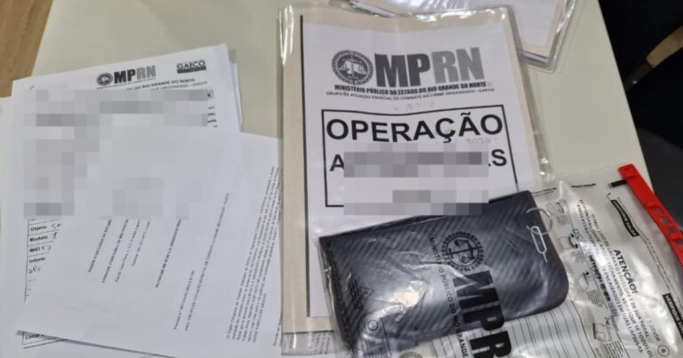 Operação do MPRN mira núcleo financeiro e logístico do Sindicato do Crime em Natal