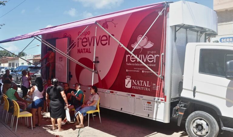 Unidade móvel oferece exames gratuitos de mamografia no KM 6