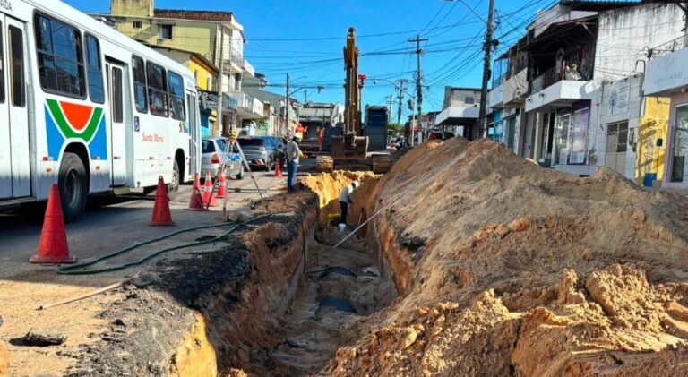 Obra de drenagem na Avenida Solange Nunes deve ser concluída até setembro