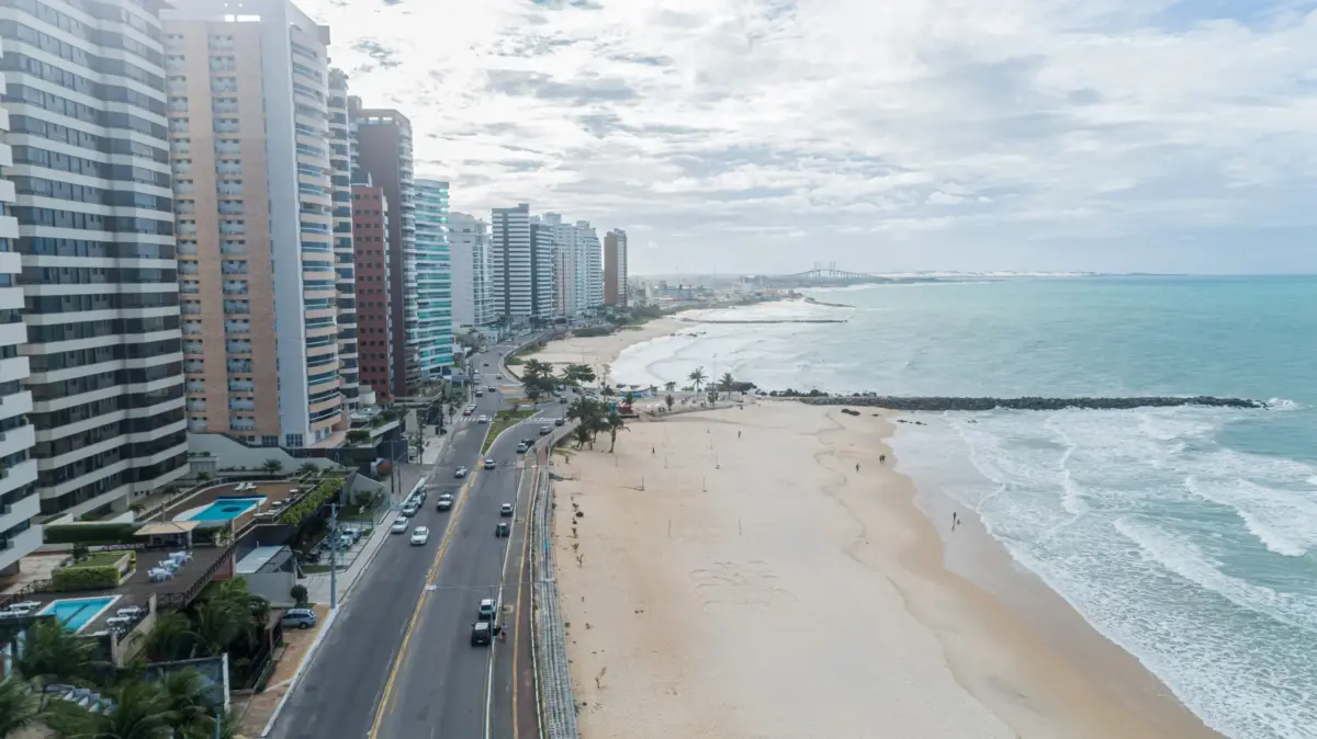 Praia de Areia Preta em Natal