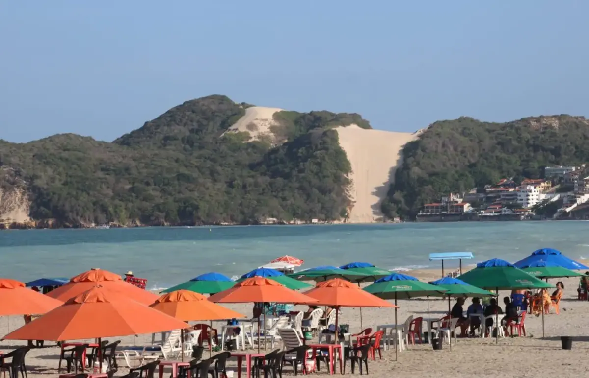 Praia de Ponta Negra, em Natal