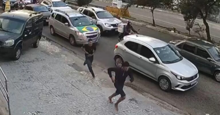 Criminosos rendem clientes e funcionários durante arrastão na Avenida Nevaldo Rocha