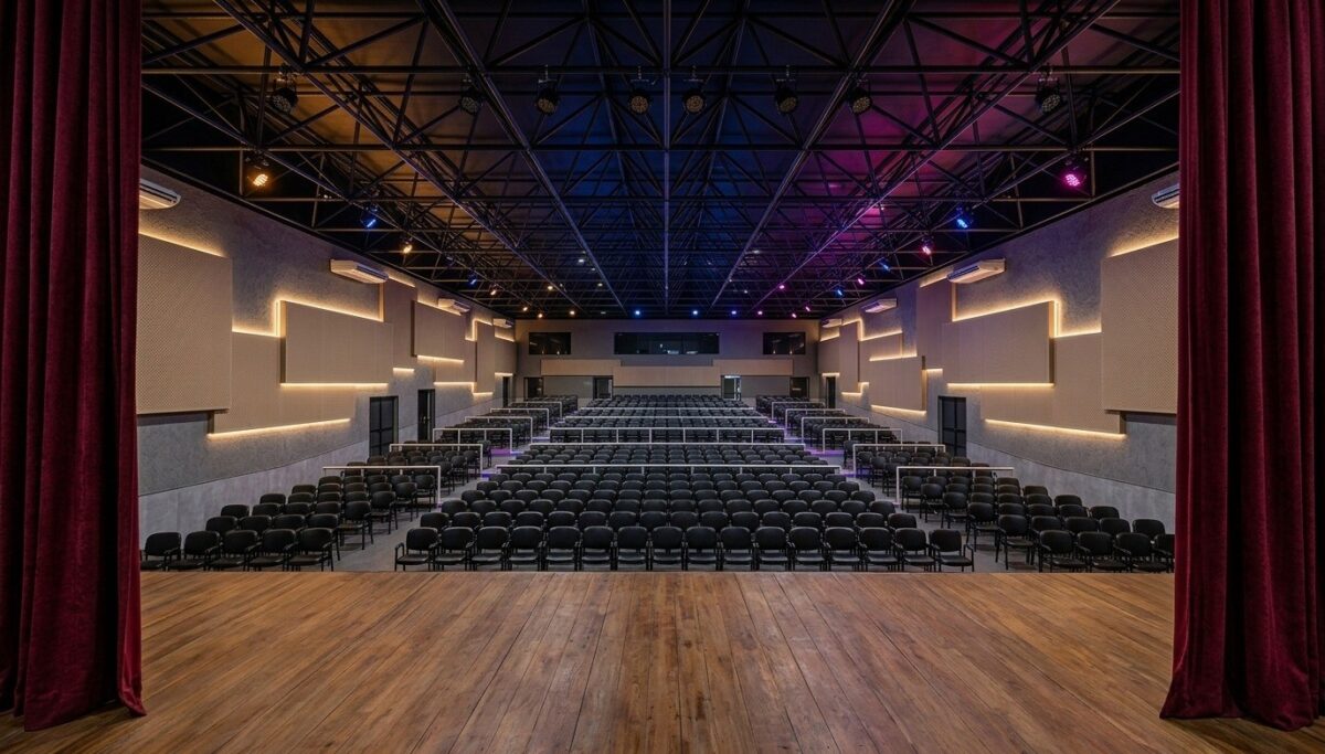 Antigo Vila Hall na Via Costeira será transformado em moderno teatro multiuso